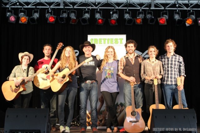 Photo of Coke Stage Tamworth 2012, group photo fRETfEST 2012