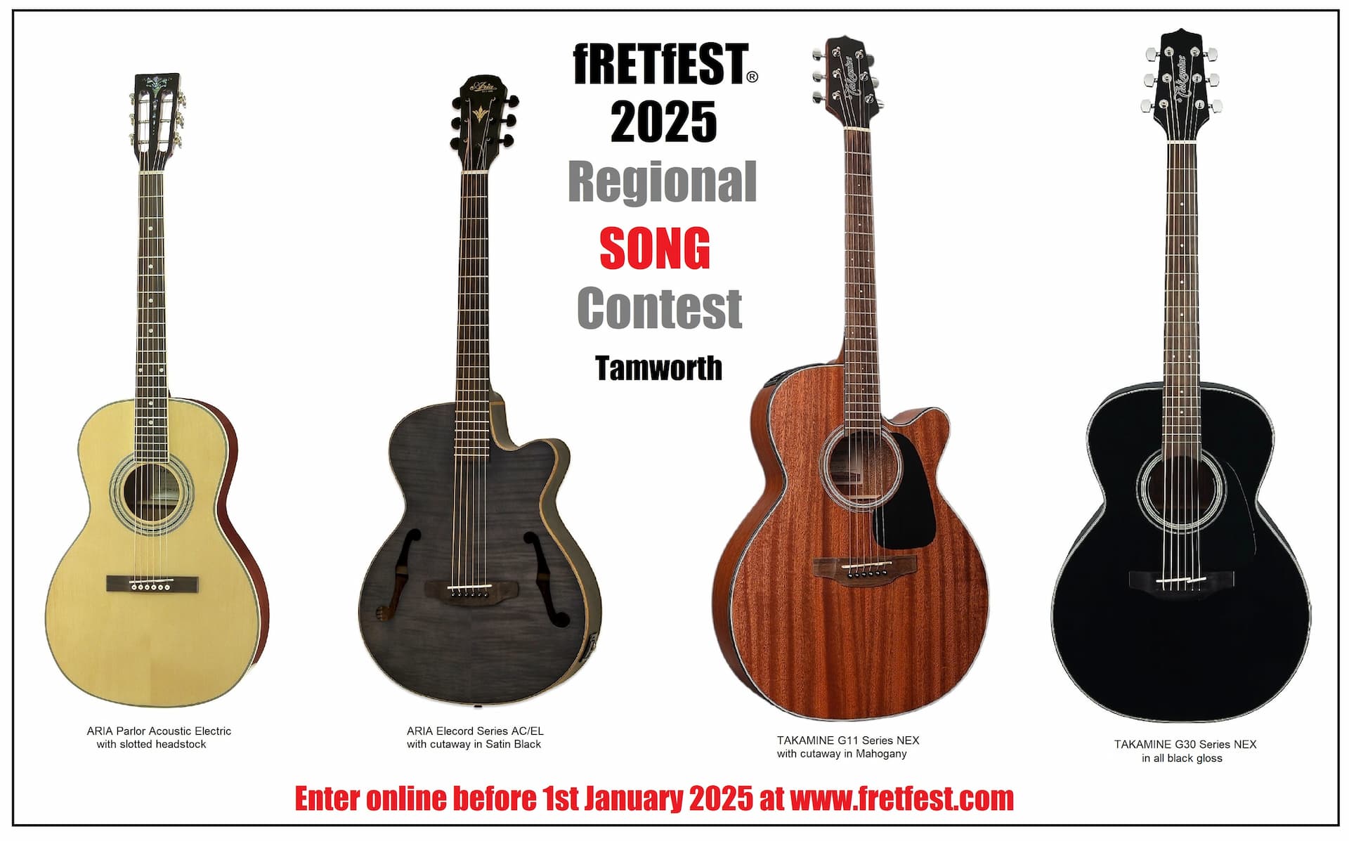 fRETfEST 2025 Regional Song Contest Prizes